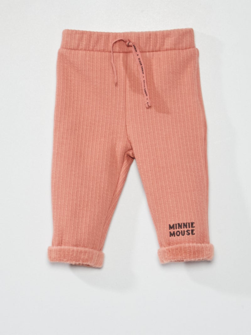 Pantalon en molleton 'Minnie' Rose - Kiabi