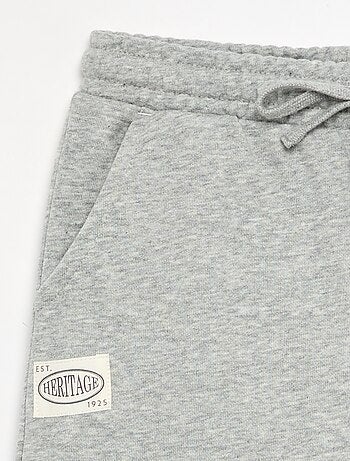 Pantalon forme jogger en twill - coupe confortable