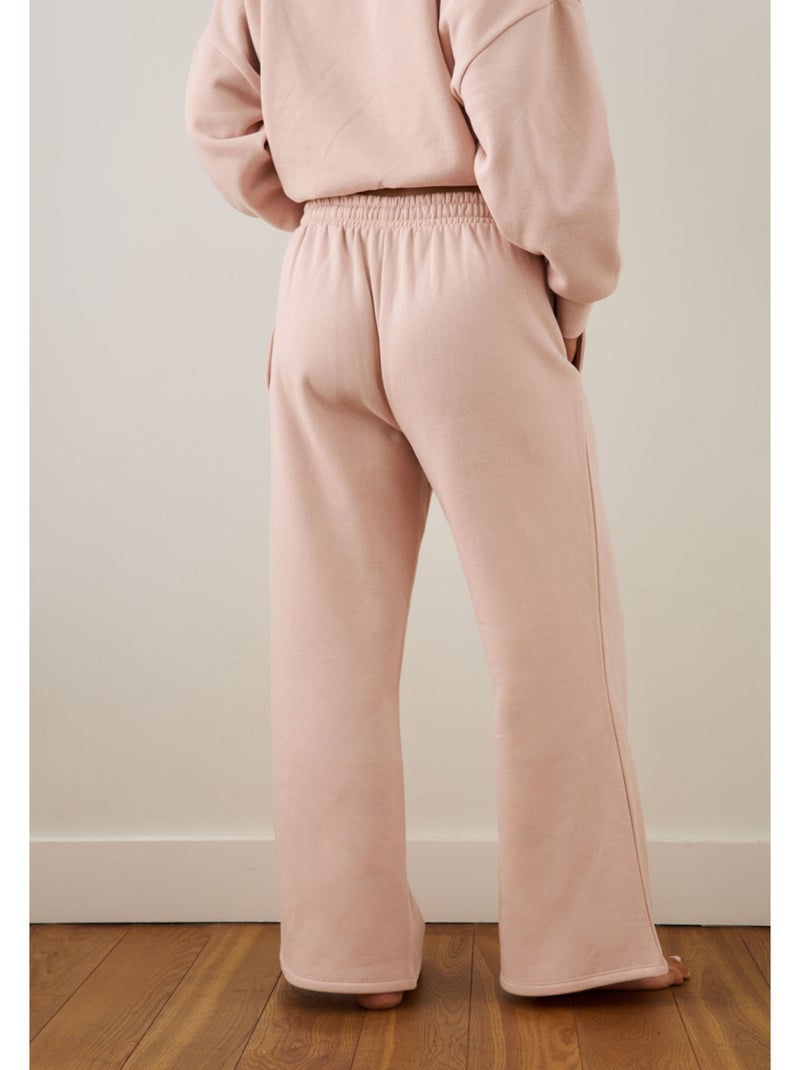Pantalon en molleton rose Rose - Kiabi