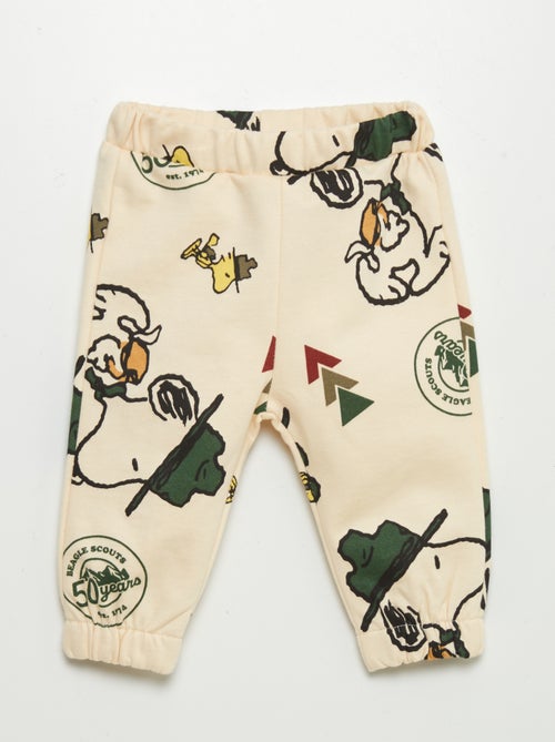 Pantalon en molleton 'Snoopy' - Kiabi