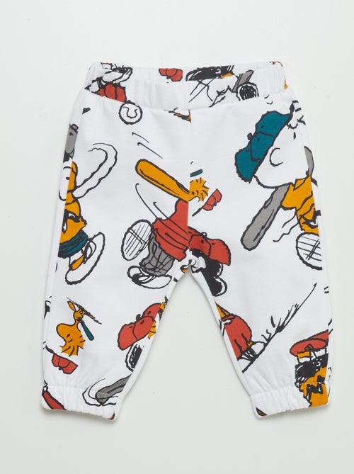 Pantalon en molleton 'Snoopy' - Kiabi