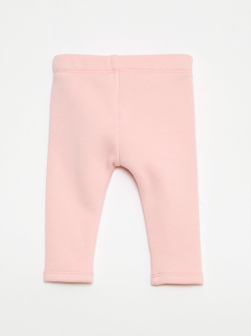Pantalon en molleton 'Stitch' Rose - Kiabi