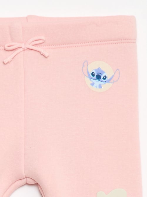 Pantalon en molleton 'Stitch' - Kiabi