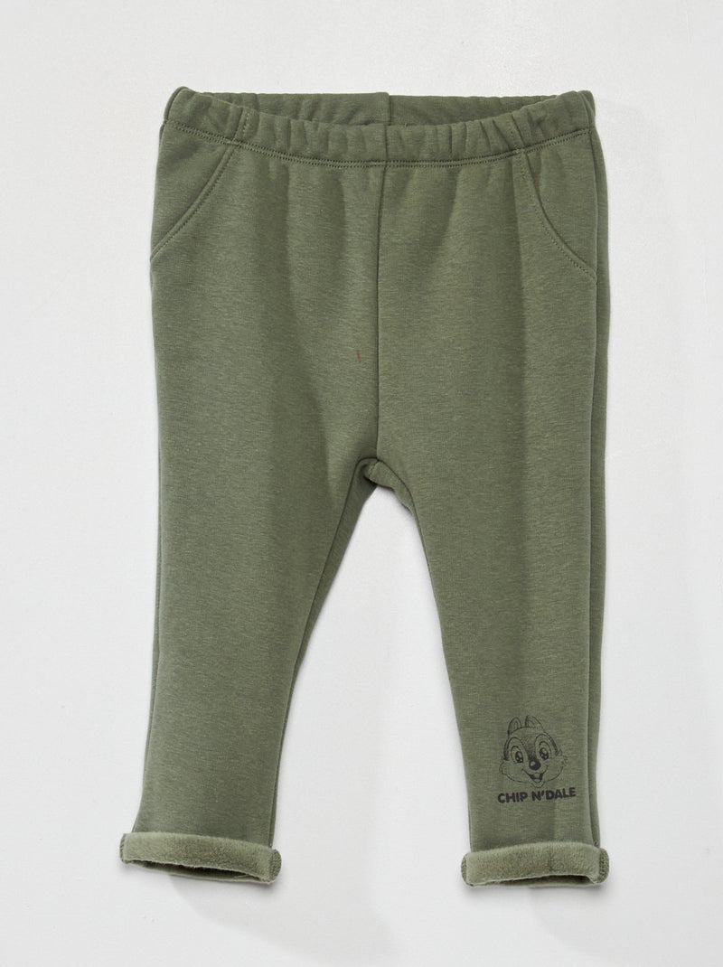 Pantalon en molleton Vert - Kiabi