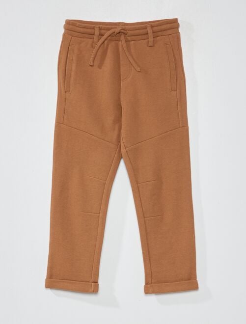 Pantalon en piqué de coton - Coupe + confortable - Kiabi