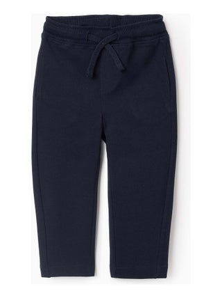 Pantalon en Piqué de Coton