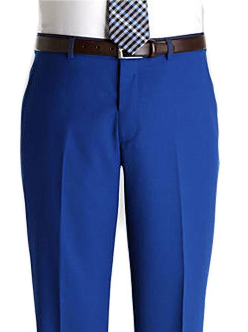 Pantalon en polyester Kebello Bleu - Kiabi