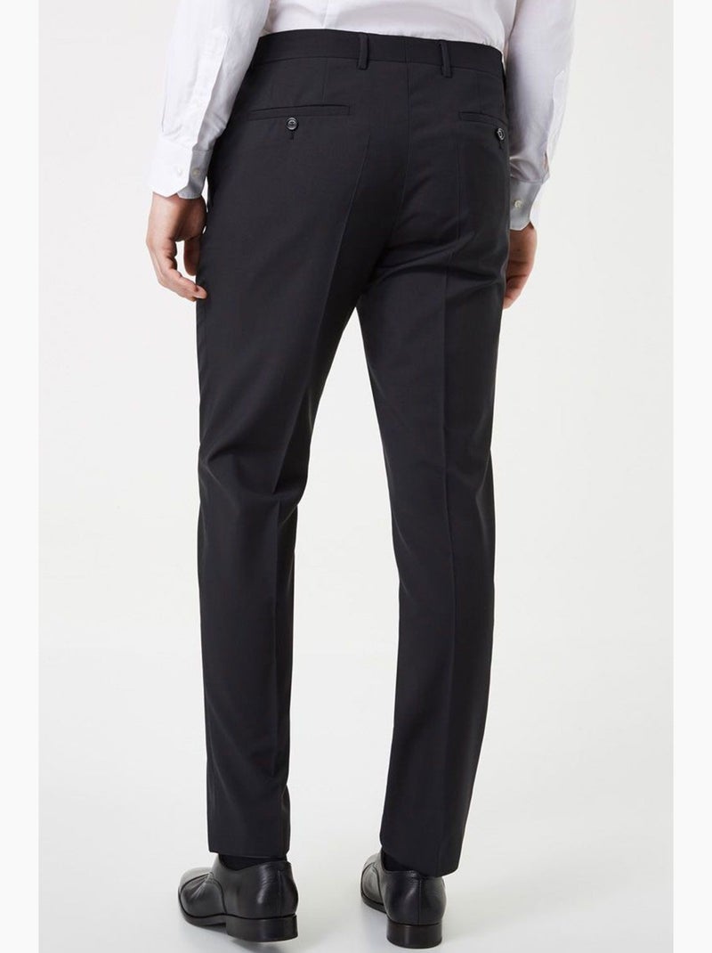 Pantalon en polyester Kebello Gris - Kiabi