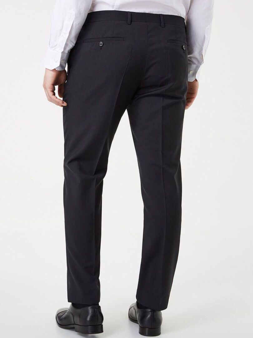 Pantalon en polyester Kebello Noir Noir - Kiabi
