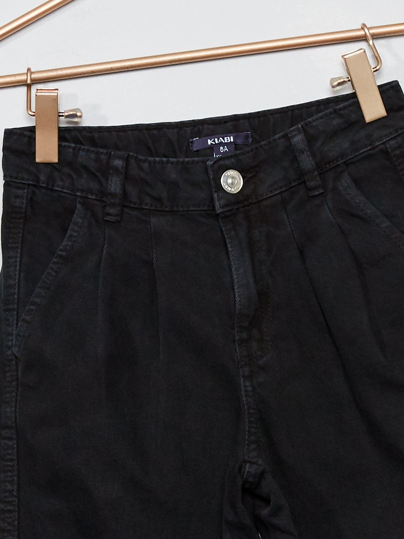 Pantalon De Karaté Playwell 100% Coton - Noir, Taille 4/170cm, Ceinture élastique Avec Cordon