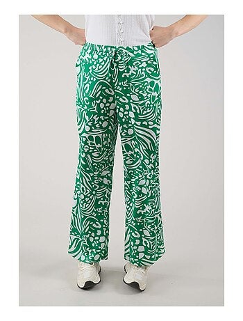 Pantalon en satin 'Deeluxe'