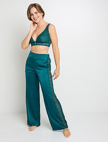 Pantalon en satin Femme - RougeGorge Lingerie