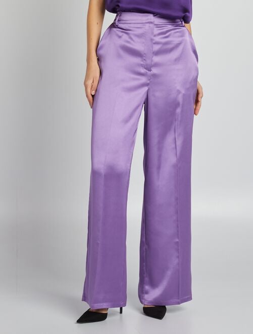 Pantalons violets femme : découvrez nos modèles - Kiabi