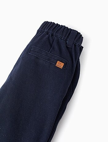 Pantalon en Sergé avec Bretelles Amovibles