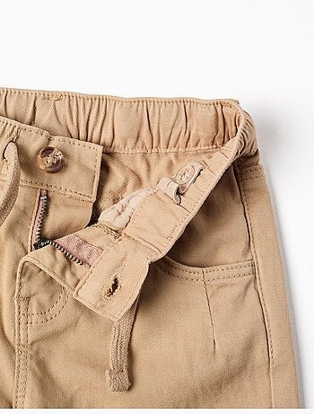 Pantalon en sergé avec cordon de serrage