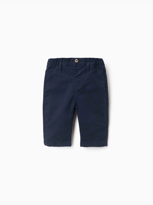 Pantalon en sergé avec taille élastique - Kiabi Pantalon en sergé avec taille élastique - Kiabi