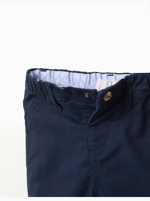 Pantalon en sergé avec taille élastique - Kiabi Pantalon en sergé avec taille élastique - Kiabi