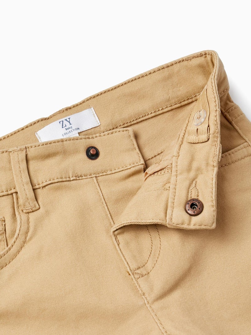 Pantalon en sergé beige pour bébé garçon manches courtes MATISSE Beige - Kiabi