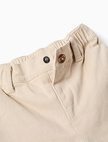 Pantalon en Sergé de Coton