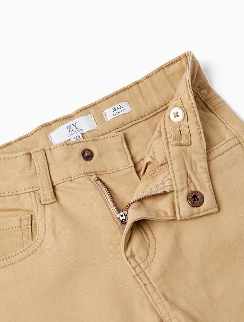 Pantalon en sergé de coton pour garçon 'Skinny'  PICASSO - Kiabi