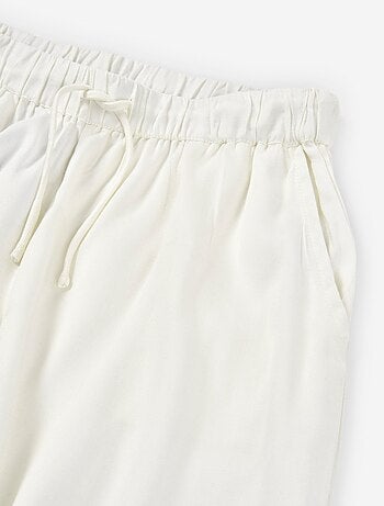 Pantalon en Sergé de Viscose