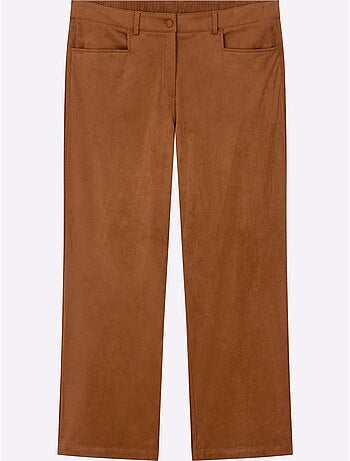 Pantalon En Synthétique - Taille Standard - Sheego