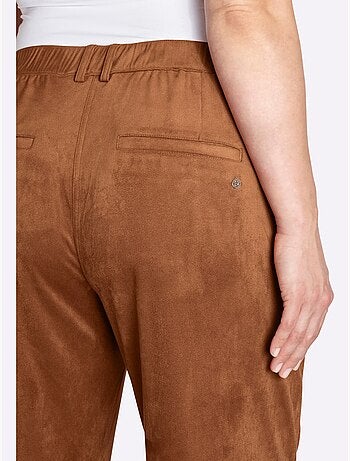Pantalon En Synthétique - Taille Standard - Sheego