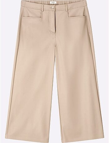 Pantalon En Synthétique Ceinture élastique Au Dos - Taille Standard - Sheego