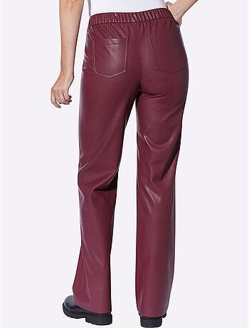 Pantalon En Synthétique Coupe Confortable - Taille Standard - Helline