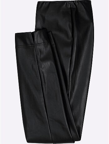 Pantalon En Synthétique Imitation Cuir Souple - Taille Courte - Witt