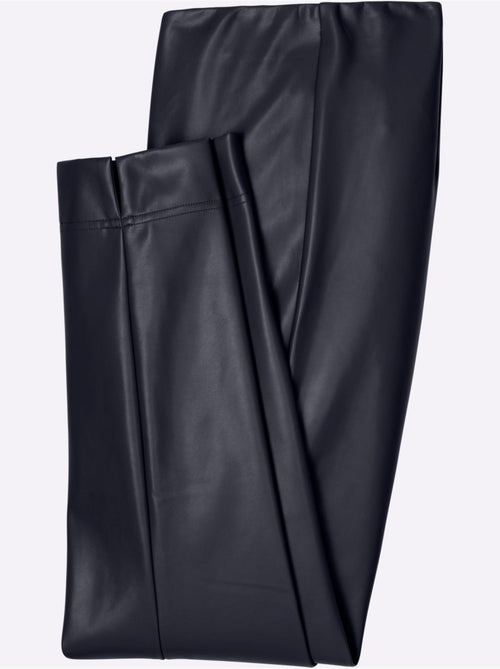 Pantalon En Synthétique Imitation Cuir Souple - Taille Standard - Witt - Kiabi