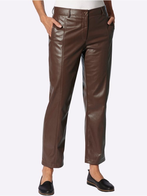 Pantalon en synthétique imitation cuir souple - taille standard - witt - Kiabi Pantalon en synthétique imitation cuir souple - taille standard - witt - Kiabi