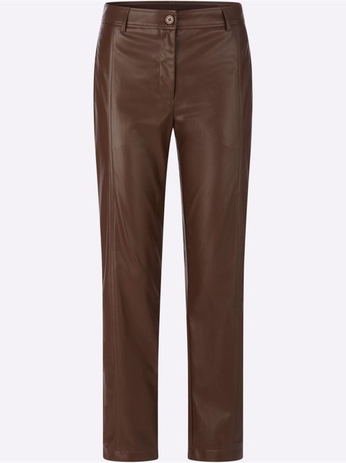 Pantalon en synthétique imitation cuir souple - taille standard - witt - Kiabi Pantalon en synthétique imitation cuir souple - taille standard - witt - Kiabi