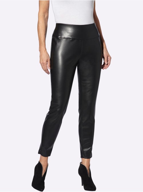 Pantalon En Synthétique Imitation Cuir Souple - Taille Standard - Witt - Kiabi Pantalon En Synthétique Imitation Cuir Souple - Taille Standard - Witt - Kiabi
