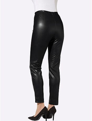Pantalon En Synthétique Imitation Cuir Souple - Taille Standard - Witt