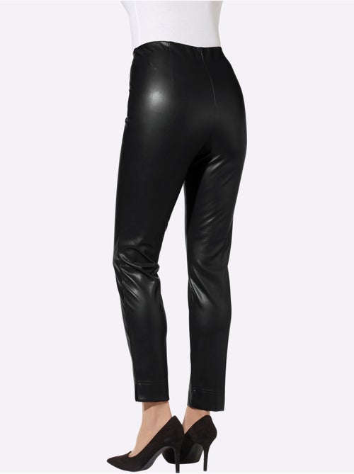 Pantalon En Synthétique Imitation Cuir Souple - Taille Standard - Witt - Kiabi