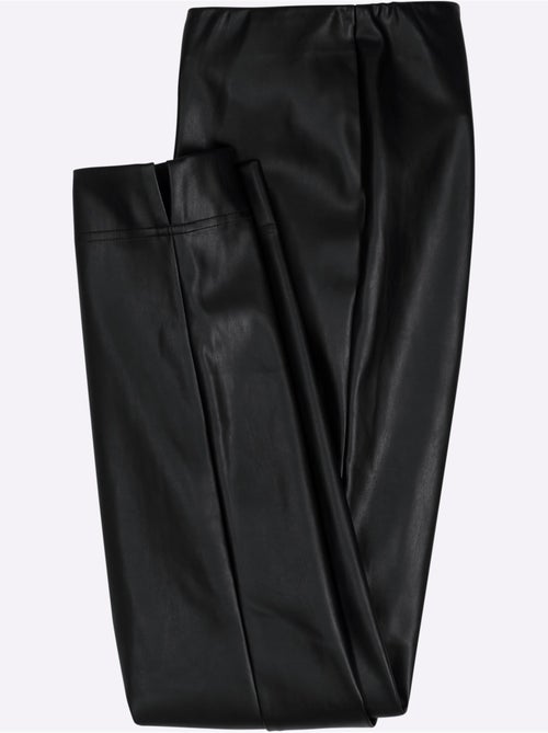 Pantalon En Synthétique Imitation Cuir Souple - Taille Standard - Witt - Kiabi