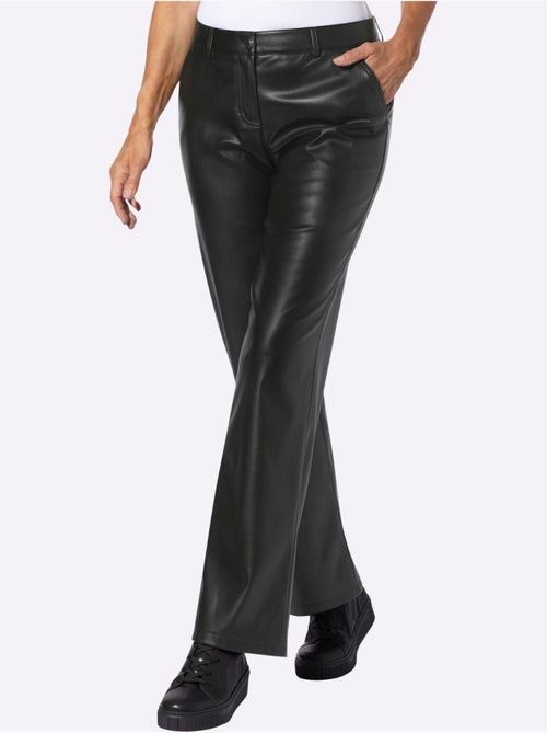 Pantalon En Synthétique Jambes Larges Mode - Taille Standard - Witt - Kiabi