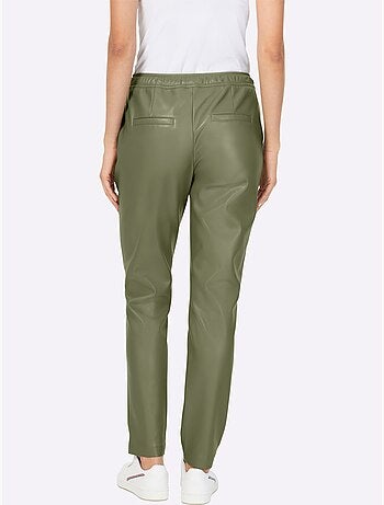 Pantalon En Synthétique Synthétique Joliment Brillant - Taille Standard - Helline