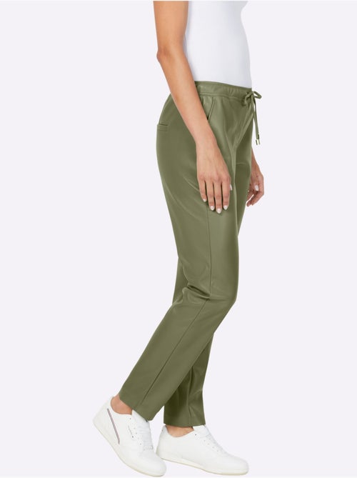 Pantalon En Synthétique Synthétique Joliment Brillant - Taille Standard - Helline - Kiabi