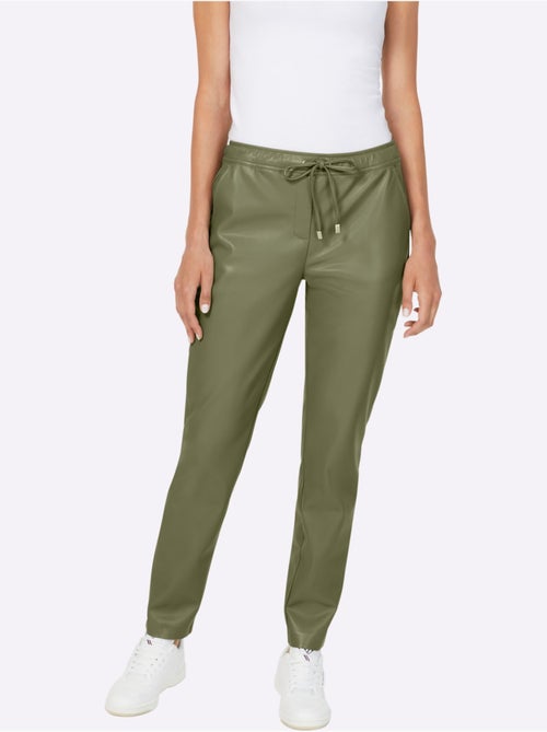 Pantalon En Synthétique Synthétique Joliment Brillant - Taille Standard - Helline - Kiabi