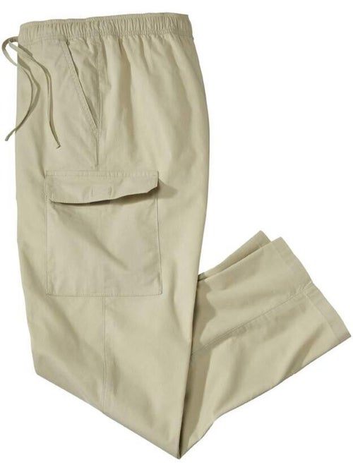 Pantalon en tissu Détente style cargo  - ATLAS FOR MEN - Kiabi