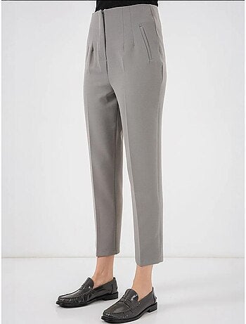 Pantalon en tissu taille haute bdart
