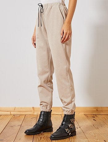 Pantalon en tissu tweedé - Kiabi