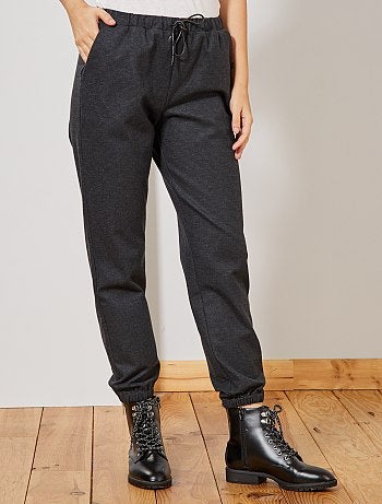 Pantalon en tissu tweedé - Kiabi