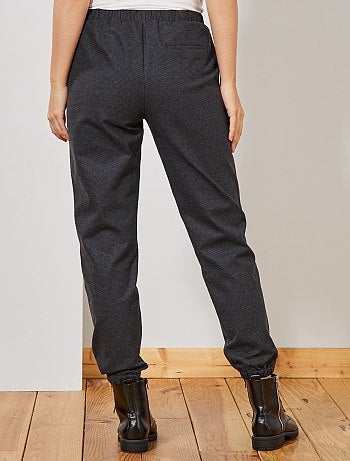 Pantalon en tissu tweedé - Kiabi