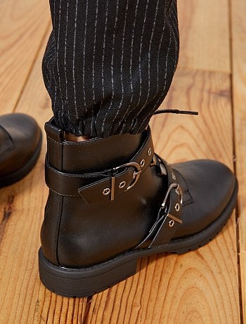 Pantalon en tissu tweedé - Kiabi