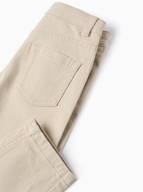 Pantalon En Toile - Kiabi