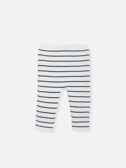 Pantalon en tricot - Kiabi