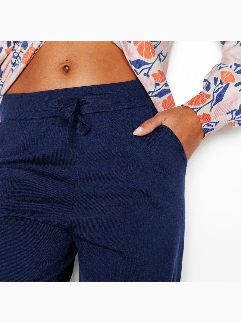 Pantalon en tricot Feerie - RougeGorge Lingerie Bleu roi - Kiabi